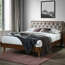 Complete bed with headboard, footboard, and rails. Mercury Row Benites Queen Tufted Low Profile Platform Bed Reviews Wayfair
