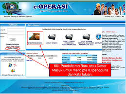 Mudah sahaja log masuk untuk guru dan pentadbir. Eoprasi