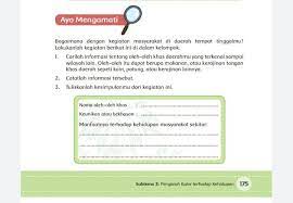 Kunci jawaban tematik tema 6 kelas 5 pada subtema 3 pembelajaran 4 terdiri dari 3 muatan pelajaran yaitu ppkn, ilmu pengetahuan sosial (ips) dan bahasa indonesia. Kunci Jawaban Tema 6 Kelas 5 Halaman 175 176 Buku Tematik Subtema 3 Pb 4 Tentang Oleh Oleh Khas Daerah Metro Lampung News