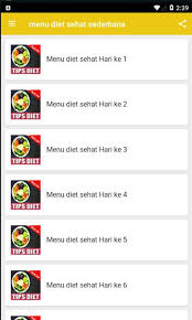 Meskipun kedengarannya sederhana, tetapi 8 kegiatan di atas akan sangat signifikan dalam. Menu Diet Sehat Sederhana For Android Apk Download