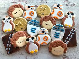 Star Wars Cookies The Last Jedi Star Wars Cookies Halloween Sugar Cookies Decorated Star Wars Baby Shower