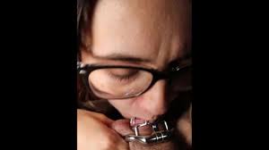Chastity Cage Blow Job Hard Squeezing Biting And Hitting Blue Balls  Mistress Loow Full Video