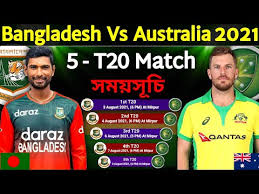 The australian cricket board (acb) is said to be happy with the bangladesh cricket board's biosecurity procedures. Bangladesh Vs Australia T20 Series 2021 All Matc