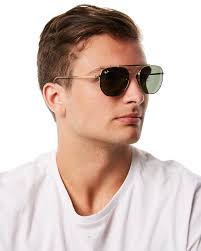 Ray Ban Sunglasses Marshal Sunglasses India Ray-Ban RB 3707 Unisex  Ruthenium Pilot Sunglasses