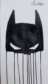 There is another craze is to draw patterns, flowers, mandala patterns in ink. Batman Drawing By Ca Lister Saatchi Art