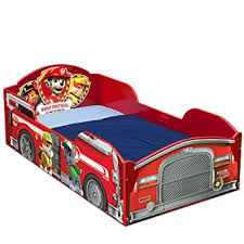 Amp up the excitement of hitting this milestone by bringing home a bed that's as fun as it is safe. Amazon Com Delta Children Wood Toddler Bed Nick Jr Paw Patrol Baby