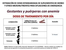A nossa sociedade tem o estigma de diante do nascimento de um filho. Tratamiento En Gestantes Y Puerperas Anemia