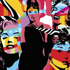 Pop Art Paintings Of Brazilian Artist Lobo Lobo Pop Art Pop Art Art Audrey Hepburn Art