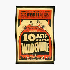 Search our wide range of music hall products today. American Art Design Dating Back To The Glorious Days Of Vaudeville Poster By Expressingself Redbubble