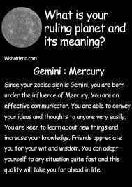There are 12 zodiac signs, and each sign has its own strengths and weaknesses, its own specific traits, desires and attitude towards life and people.by analyzing the projection of the position of planets, and the sun and the moon on the ecliptic at the moment of birth. Find Out Your Ruling Planet And Its Meaning Gemini Mercury Astrology Gemini Gemini Gemini Symbol