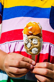Mini Mango Royale Popsicle S Made With Just 3 Ingredients Rezel Kealoha Nice Cream Recipe Fun Desserts Popsicles