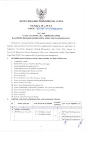 Berdasarkan informasi dari kementerian pendayagunaan aparatur negara dan reformasi birokrasi (kemenpan rb), terdapat 1 juta formasi yang akan dibuka. Ini Rincian Formasi Cpns 2019 Bolmut Detikawanua Com