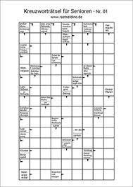 Weitere ideen zu übungen für senioren, aktivierung senioren, beschäftigung für senioren. Kreuzwortratsel Fur Senioren Zum Ausdrucken Kostenlos
