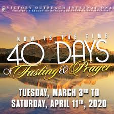 Did you know when to stop fasting, or you were determined to make it to 40? 40 Days Of Fasting Prayer Victory Outreach Internationalvictory Outreach International