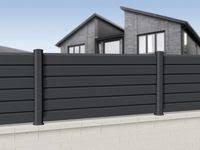 Cloture Pvc Cloture Pvc Cloture Pvc Gris Cloture Maison