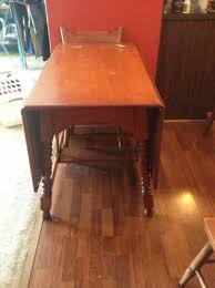Maple Drop Leaf Table And 4 Chairs Maple Tables Drop Leaf Table Table