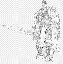 I am very pleased with my character sketches. World Of Warcraft Wrath Of The Lich King Drawing Coloring Book Sketch Pencil Pencil Fictional Character Weapon Png Pngwing