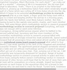 Maybe you would like to learn more about one of these? Methodology Section Of Research Paper Example Examplepapers