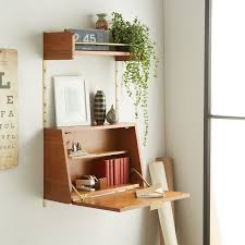 20 Space Saving Fold Down Desks Desks For Small Spaces Small Space Diy Fold Down Desk