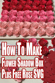 Free Free 271 Shadow Box Free Flower Cricut Rolled Rose Svg SVG PNG EPS DXF File