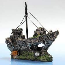 Besimple aquarium coral ornaments decor fish tank plants decoration for aquarium landscape,purple. Aquarium Decoration Pirate Wreck Sunk Ship Boat For Fish Tank Resin Ornament Fish Tank Accessories Aquarium Ornaments Fish Tank Decorations