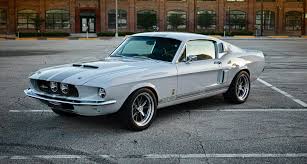 Revology Cars 1967 Shelby Gt350 In Porsche Carrera White Metallic Shelby Mustang Gt500 Shelby Mustang Shelby