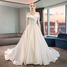 While most of this pronovias wedding dress is extremely simple and sleek, the cowl neck adds just the right amount of flare. Naay 2020 Vintage Wedding Dresses With Pocket Elegant Long Sleeves Satin Bridal Dress Sweep Train Plus Size Wedding Gowns Buy Cheap In An Online Store With Delivery Price Comparison Specifications Photos