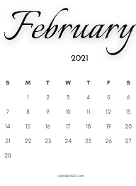 We are providing february calendar for 2021 for our dear users free of charge. February 2021 Calligraphy Calendar Printable Free Download Monthly Calendar Printable Calendar Printables Free Printable Calendar Templates