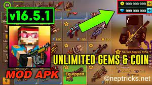 The future you're worried about has already been here. Pixel Gun 3d Hack Mod Apk V16 5 1 All Guns Unlocked Level 55 Unlimited Gems And Coins No Root