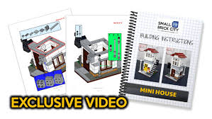 Custom instructions for lego bricks! Free Lego Mini House Building Instructions Small Brick City