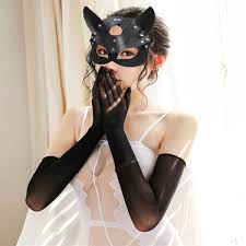 Sex Women Sex Leather Mask Bdsm Cat Half Mask Party Cosplay Sexy Costume  Slave Stage Performance Props - Masks & Eyewear - AliExpress