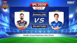 They have now posted three wins on the trot, a feat they have never achieved in the history of the ipl. Rcb Vs Rr Ipl 2020 Watch Royal Challengers Bangalore Vs Rajasthan Royals Live Match Stream Cricket News India Tv