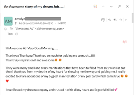 At the same time, keep an open mind for opportunities that open up. An Awesome Story Of Dream Job Manifestation Using Law Of Attraction