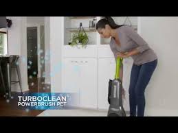 Bissell Powerforce Powerbrush Carpet Cleaner Manual Operation Use How To Video Turboclean Powerforce Powerbrush