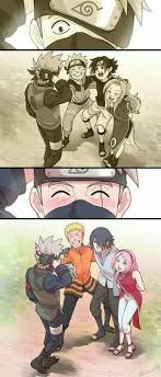 The Good Old Days Naruto Sasuke Sakura Naruto Gaiden