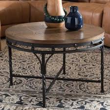 Baxton Studio Austin Industrial Round Coffee Table Kohls In 2020 Coffee Table Round Industrial Coffee Table Round Coffee Table