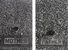 In 1981, sophie calle did something i think about every time i go to a hotel: Sophie Calle The Tombes Mother Father Gelatin Silver Print For Sale Kunzt Gallery