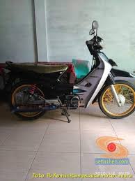 Jadi untuk modifikasi fullwave honda supra x 125, honda karisma, dan honda kirana menjadi lebih mudah. Modifikasi Honda Supra X Lama Alias Lawas Brosis Setia1heri Com