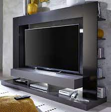 Check out our tv schrank selection for the very best in unique or custom, handmade pieces from our living room furniture shops. Wohnwand Fernseh Tv Schrank Mediencenter Schwarz Glanz Grau Mediacenter Hifi Ttx Ebay