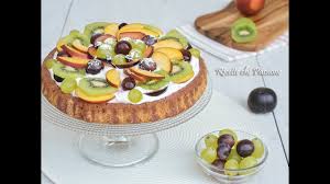 Crostata Morbida Di Compleanno Alla Frutta Ricette Che Passione Youtube