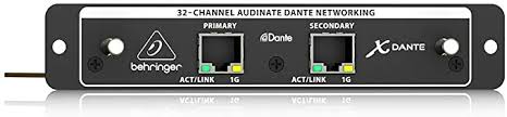 Check spelling or type a new query. Amazon Com Behringer X Dante High Performance 32 Channel Audinate Dante Expansion Card For X32 Musical Instruments