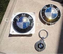 Swarovski Bmw Emblem Bmw Bedazzled Emblems Crystal Swarovski Bmw Emblems Bling Bmw Emblems Via Etsy Bmw Car Accessories Bling