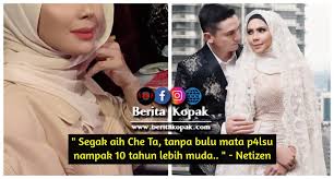 16 inspirasi baju kahwin songket yang confirm anda berkenan. Segak Aih Che Ta Nampak 10 Tahun Lebih Muda Netizen Berita Kopak Cc