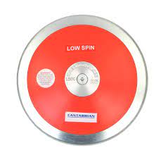 Athletes throw a metal disc weighing 2kg for men, 1kg for women, that is 22cm in diameter for men, and 18cm for women, as far as possible while remaining. Cantabrian Low Spin Competition Discus Discus Throw Equipment