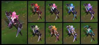 Check spelling or type a new query. Katarina Skins Chromas League Of Legends Lol
