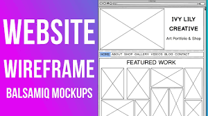 How to Wireframe a Website || Balsamiq Mockups Tutorial - YouTube