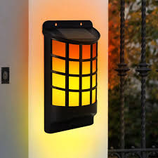 Solar light double garden flag stand. Etc Shop Led Aussen Wandleuchte Solarlampen Fur Aussen Garten Wandleuchte Aussen Solar Licht Garten Solarleuchte Wand Landhaus Stil Laterne Schwarz 60x Led 1600 1800k Warmweiss Bxh 10x18 Cm Online Kaufen Otto