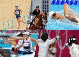 Hence the name, the modern pentathlon consists of 5 separate events all combined into one exciting competition. Rio 2016 Sport Of The Day Modern Pentathlon Female Coaching Network