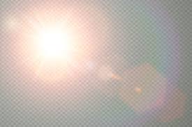 E art design, banner for. Vector Transparent Sunlight Special Lens Flare Light Effect Sun Flash With Warm Rays And Spotlight Abstract Translucent Decor Element Design Isolated Star Burst In Sky Stock Vektorgrafik Adobe Stock