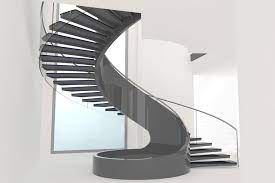 The steel cables that are used to sustain the stairs are simple and elegant and the stairs seem to be floating. Interior Stair Designs With Glass Railing Ryan House Staircase Design Middle East House With Glass Railing Interior Interior Design Interior Designer Job Description Designers Nyc How To B Anextweb